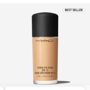 NEW MAC Studio Fix Fluid Foundation spf 15 NCW22